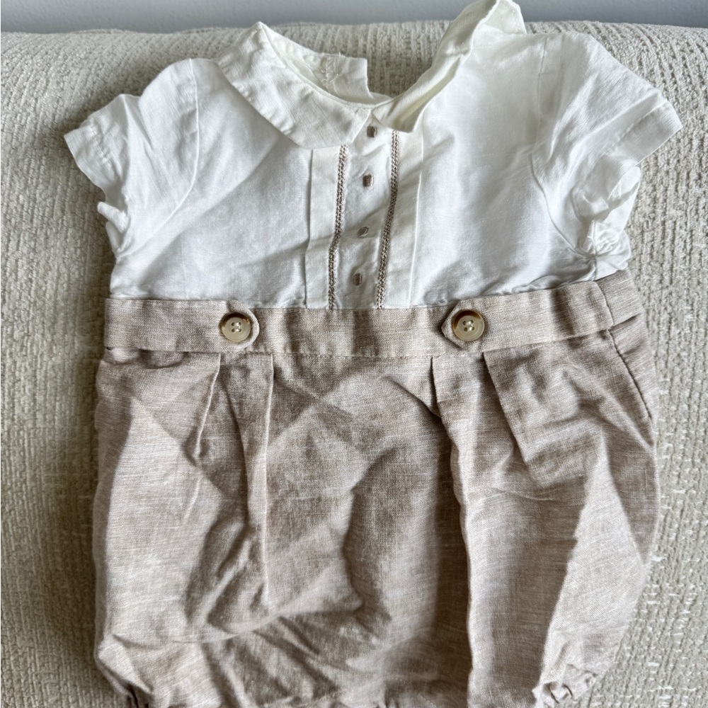 Mayoral Soft White Newborn Top